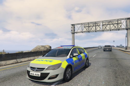 Police Vauxhall Astra Estate IRV